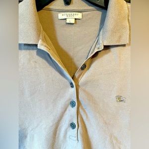 BURBERRY BEIGE POLO SHIRT